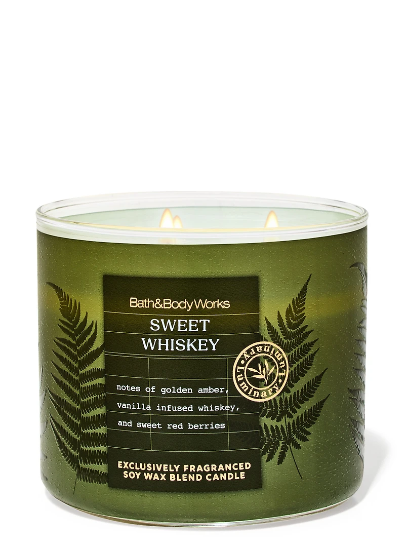 Sweet Whiskey 3-Wick Candle