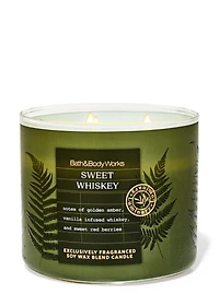 Sweet Whiskey 3-Wick Candle