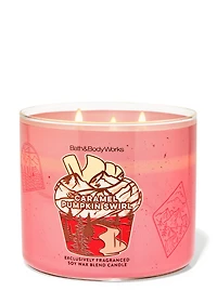 Caramel Pumpkin Swirl 3-Wick Candle
