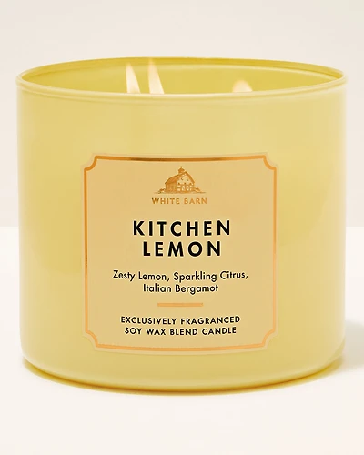 Kitchen Lemon 3-Wick Candle