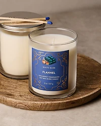 Flannel Single Wick Candle