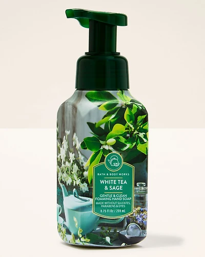 White Tea & Sage Gentle & Clean Foaming Hand Soap