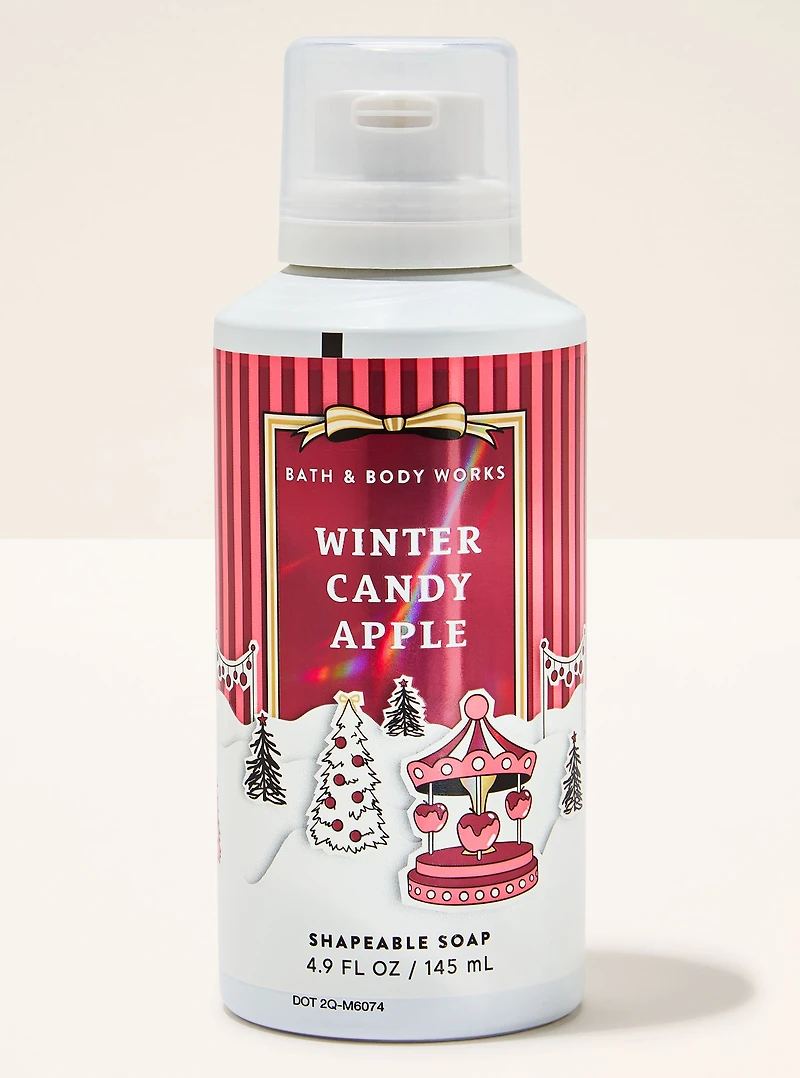 Winter Candy Apple Shapeable Soap