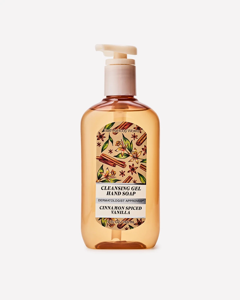 Cinnamon Spiced Vanilla Cleansing Gel Hand Soap