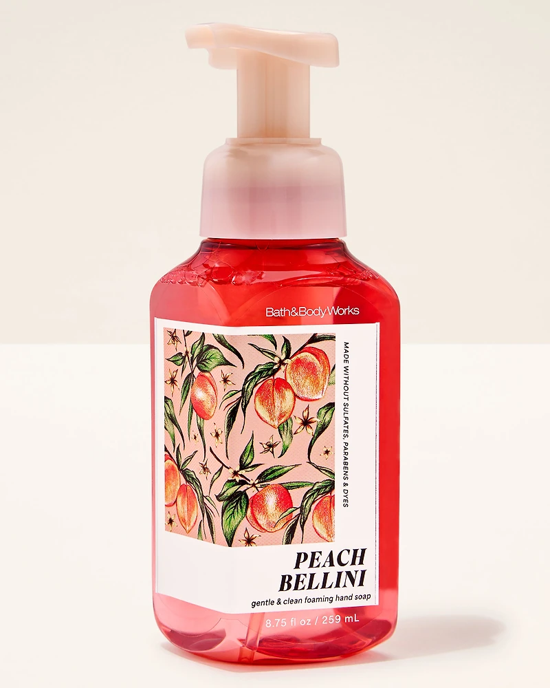Peach Bellini Gentle & Clean Foaming Hand Soap