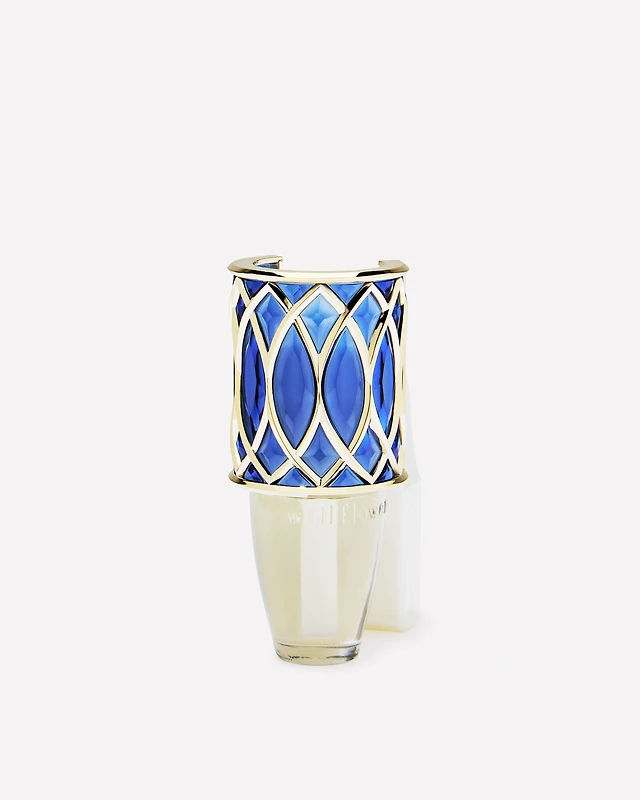 Blue Geometric Scent Control™ Nightlight Wallflowers Fragrance Plug