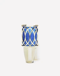 Blue Geometric Scent Control™ Nightlight Wallflowers Fragrance Plug