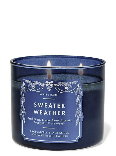 Sweater Weather 3-Wick Candle