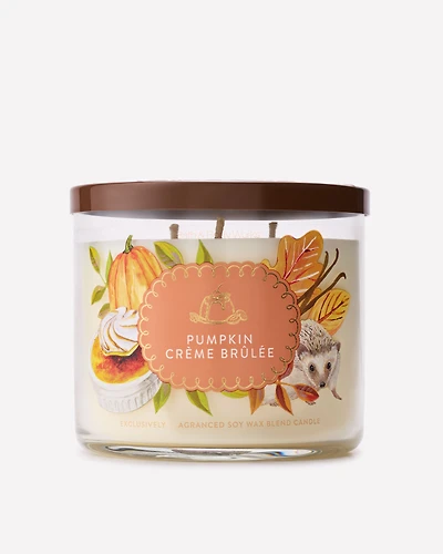Pumpkin Crème Brûlée 3-Wick Candle