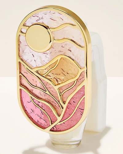 Stained Glass Mountain Scene Nightlight Wallflowers Fragrance Plug