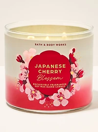 Japanese Cherry Blossom 3-Wick Candle