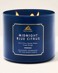 Midnight Blue Citrus 3-Wick Candle