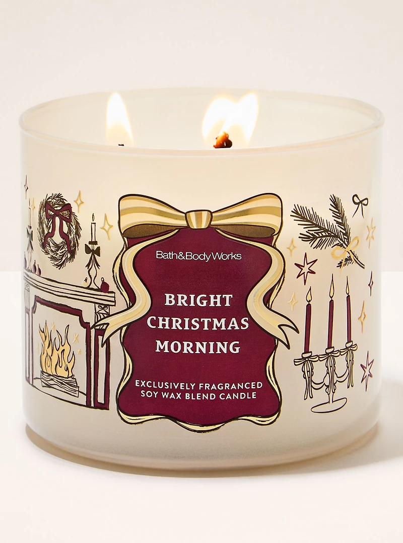 Bright Christmas Morning 3-Wick Candle