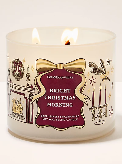Bright Christmas Morning 3-Wick Candle