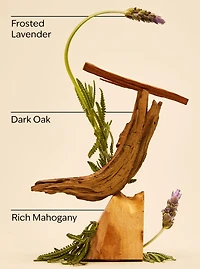 Mahogany Teakwood Single Wick Candle