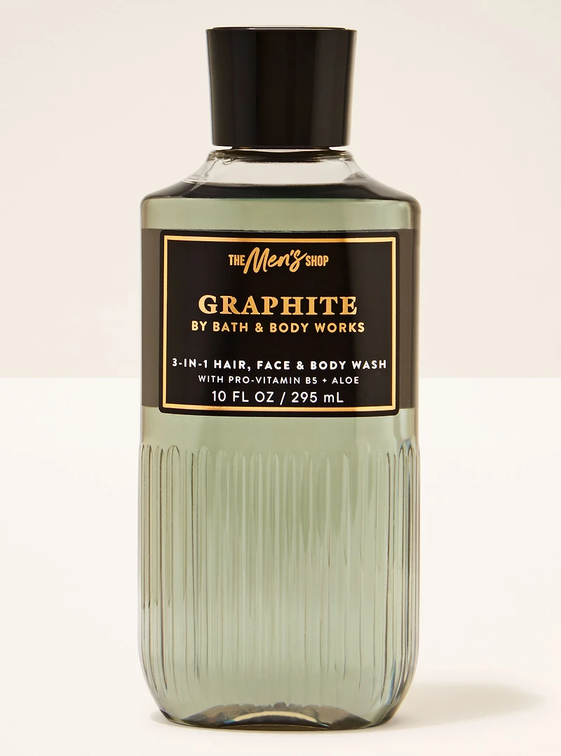 Graphite 3-in-1 Hair, Face & Body Wash