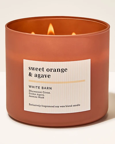 Sweet Orange & Agave 3-Wick Candle