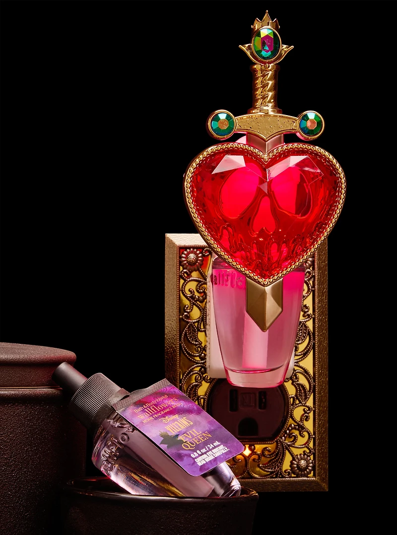 Evil Queen Pierced Heart Wallflowers Scent Control™ Nightlight Fragrance Plug