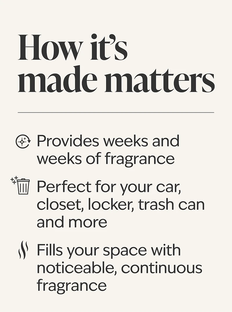 Fresh Detail Hanging Fragrance Diffuser