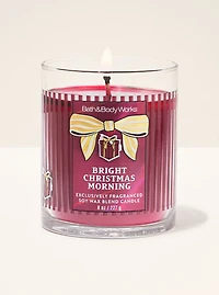 Bright Christmas Morning Single Wick Candle