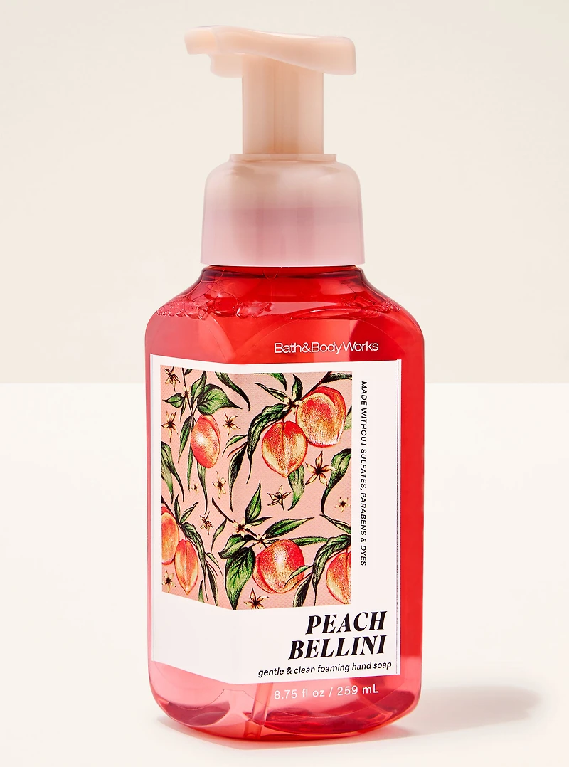 Peach Bellini Gentle & Clean Foaming Hand Soap