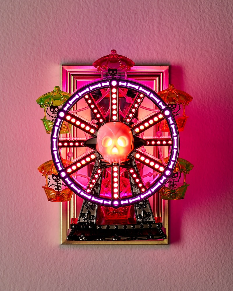 Neon Spooky Ferris Wheel Color-changing Nightlight Wallflowers Fragrance Plug