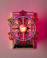 Neon Spooky Ferris Wheel Color-changing Nightlight Wallflowers Fragrance Plug