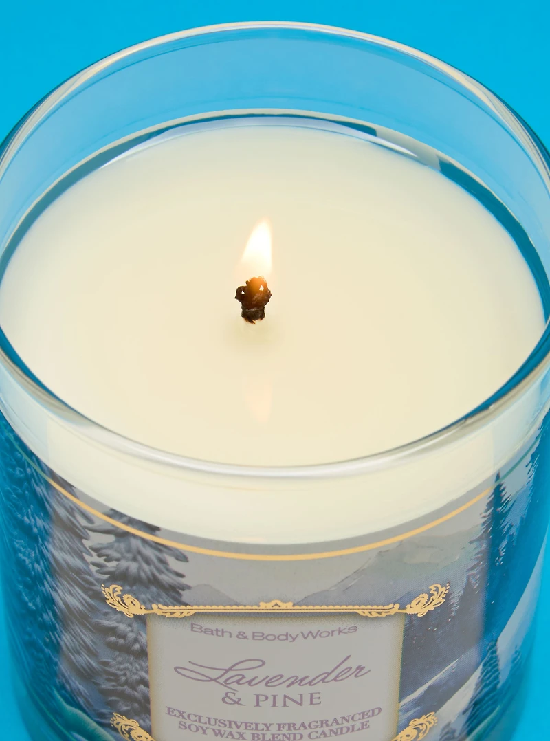 Lavender Pine Single Wick Candle