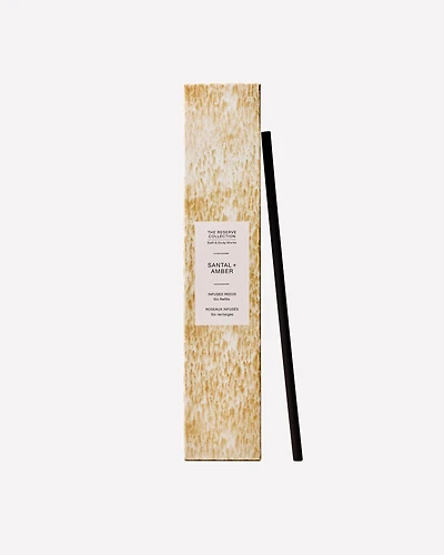 Santal + Amber Fragrance-Infused Liquidless Reeds