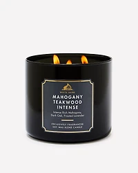 Mahogany Teakwood Intense 3-Wick Candle