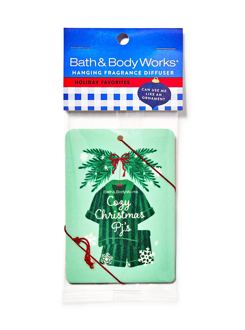 Cozy Christmas Pjs Hanging Fragrance Diffuser