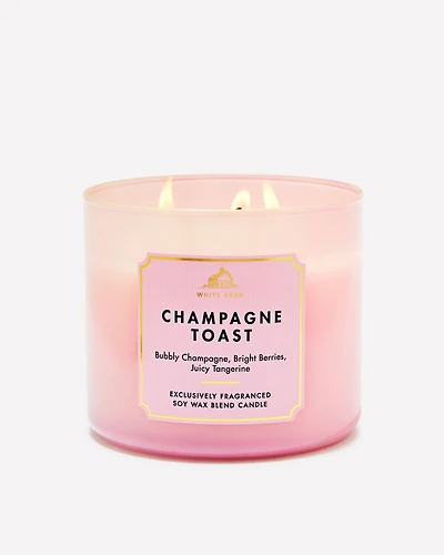 Champagne Toast 3-Wick Candle