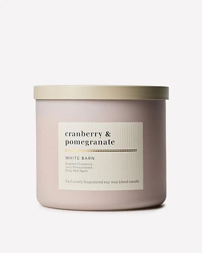 Cranberry & Pomegranate 3-Wick Candle