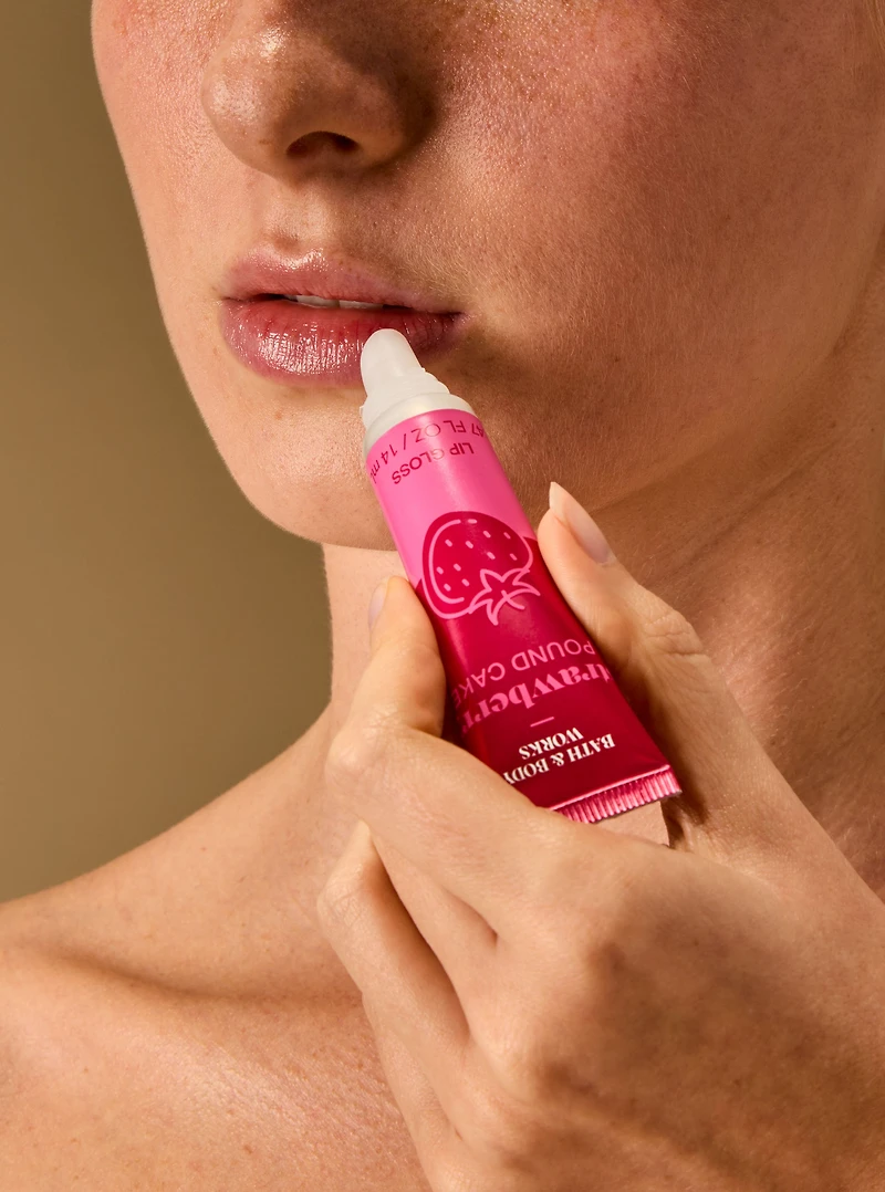 Strawberry Poundcake Lip Gloss