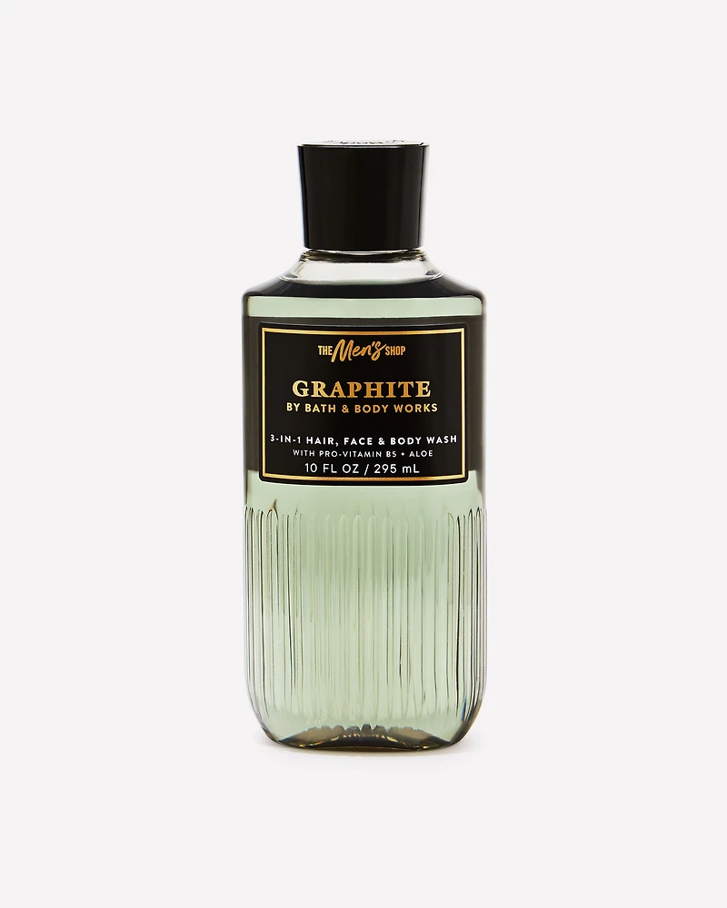 Graphite 3-in-1 Hair, Face & Body Wash