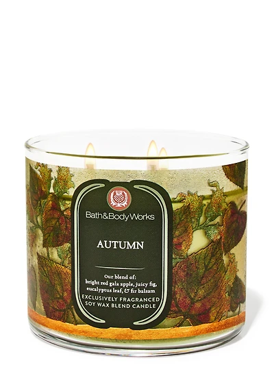 Autumn 3-Wick Candle