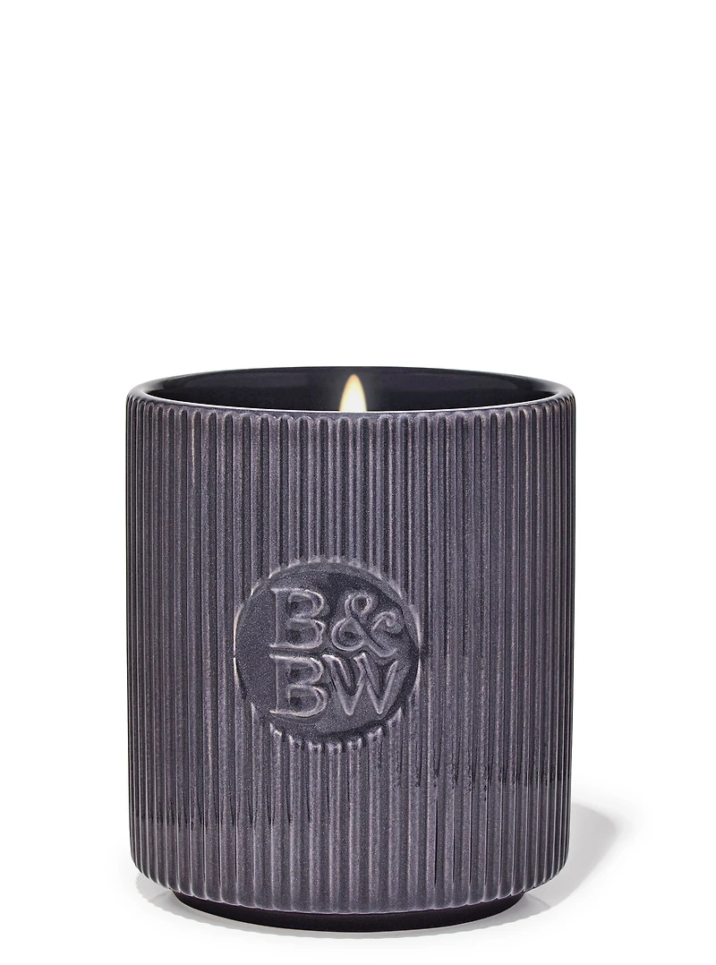 Mahogany Teakwood High Intensity Single Wick Candle