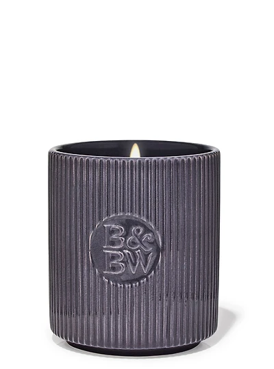 Mahogany Teakwood High Intensity Single Wick Candle