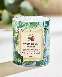 Warm Ocean Breeze Single Wick Candle