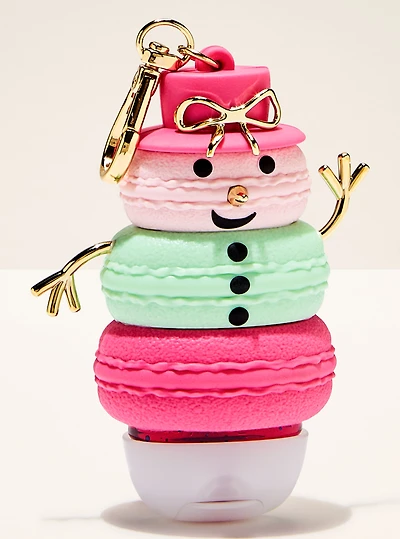 Macaron Snowman PocketBac Holder