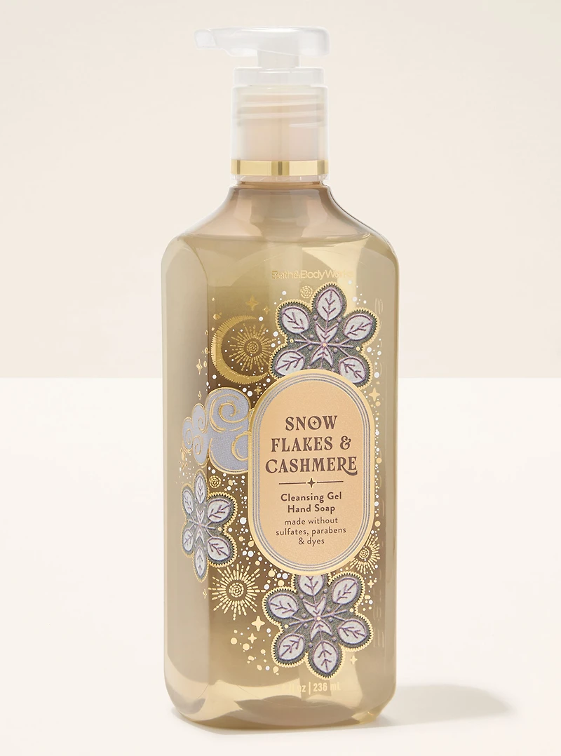 Snowflakes & Cashmere Cleansing Gel Hand Soap