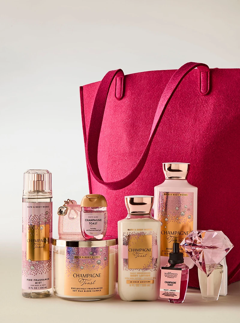 Champagne Toast Iconic 9-piece Bundle Gift Set