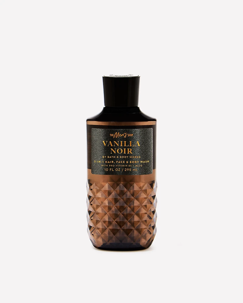 Vanilla Noir 3-in-1 Hair, Face & Body Wash