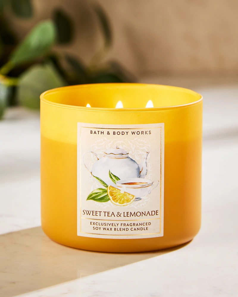 Sweet Tea & Lemonade 3-Wick Candle