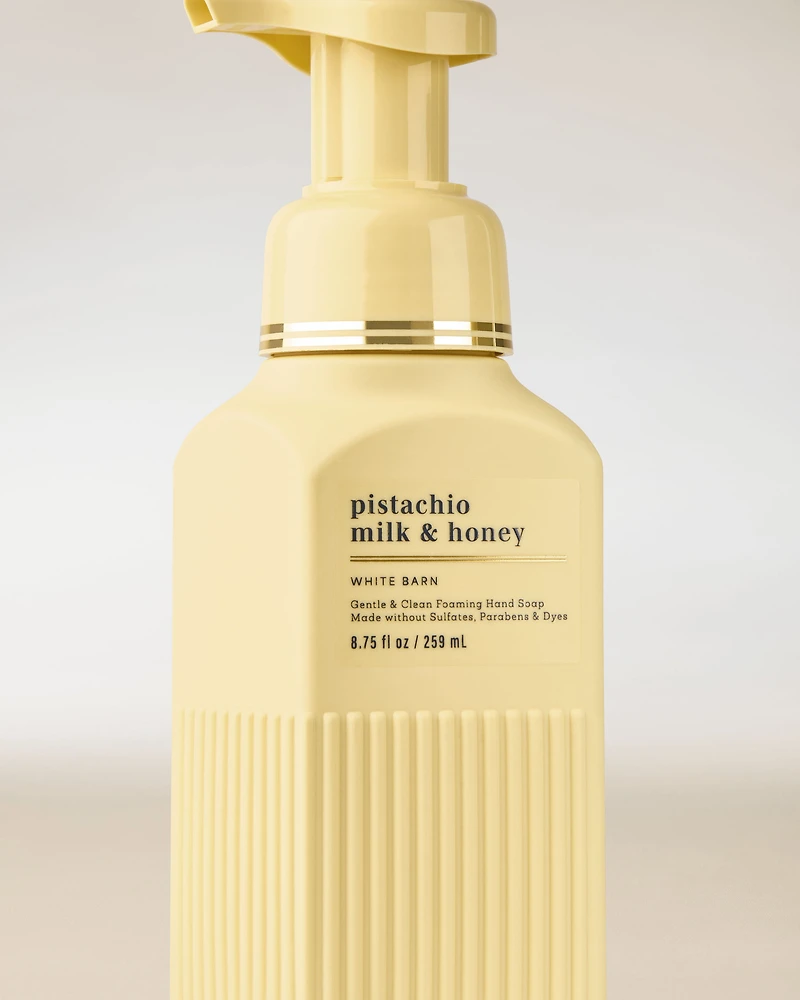 Pistachio Milk & Honey Gentle & Clean Foaming Hand Soap