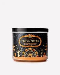 Pumpkin Carving 3-Wick Candle