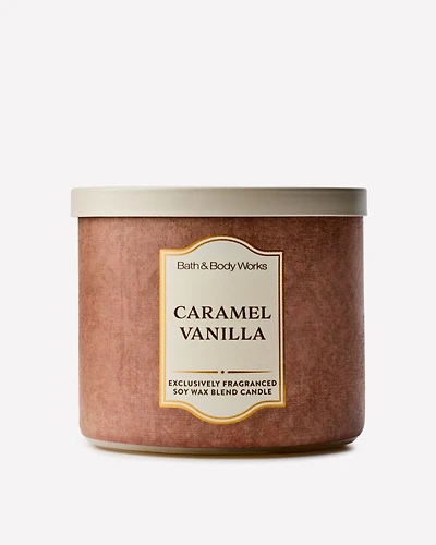 Caramel Vanilla 3-Wick Candle
