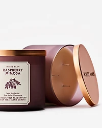 Raspberry Mimosa 3-Wick Candle