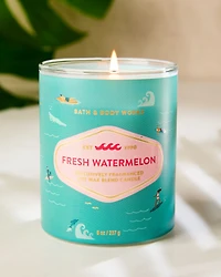Fresh Watermelon Single Wick Candle