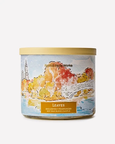Leaves 3-Wick Candle